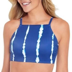 NWT BeachBetty Tie Back Swim Top Sz Medium